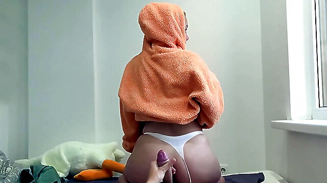 cum on hair girl