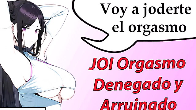 Virginity spanish, cbt joi handjob, teasing handjob torture, denial tormented ruined, femdom humiliation games
