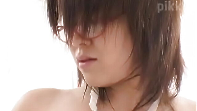 Open legs pussy rub, glasses legs, japanese girl kana, japanese girls pussy, boobs rub on pussy