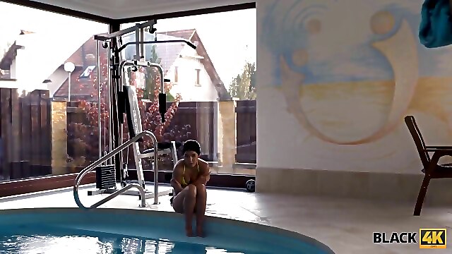 Pool sex interracial, pussy tight 4k, cock trainer, into interracial, new free black