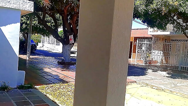 Street touch, in village her me, neighbor watches me wank, cute street girls, street wanking
