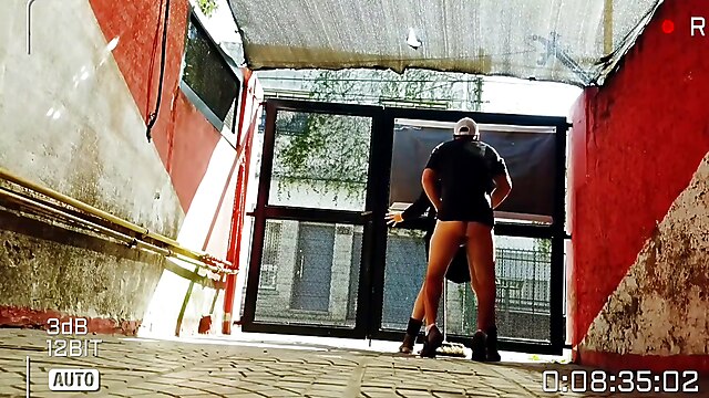 Caught without panties, upskirt outdoor anal, stranger street, strangers caught, public upskirt anal