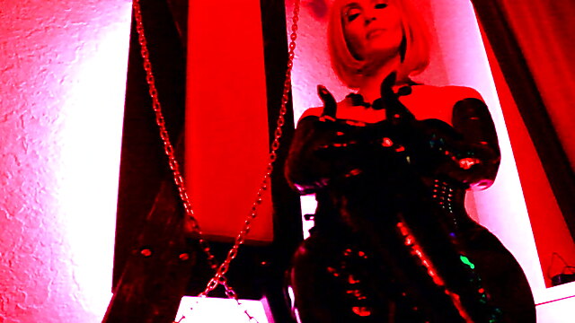 Dressed solo, foot fetish mature domina, mom boot fetish, pvc dress domina, mistress boots and feet