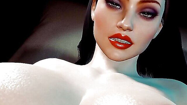 Hentai huge dildo, 3d hentai toy, huge glass dildo, girls getting fucked in the ass, brunette takes it in the ass