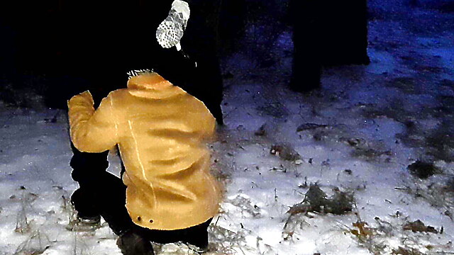 Jacket lesbian, lesbian licking public, forest winter, voyeur teen orgasm, pussy fire orgasm