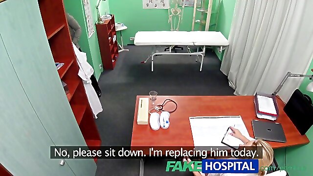 Amateur babe blonde hardcore reality, erection clinic, erection nurse, fake hospital nurse, hospital erection