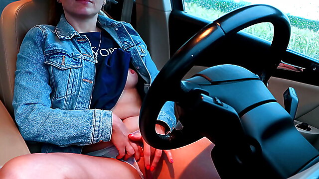 Car mature masturbate, cartoon masturbating, car sexy desi, desi girl caught in her, milf masturbates in her car
