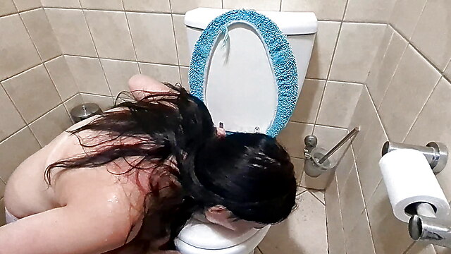 Pov toilet human, stripping dildo teens, homemade strip brunette, piss face homemade drink, amateur teen drink pee