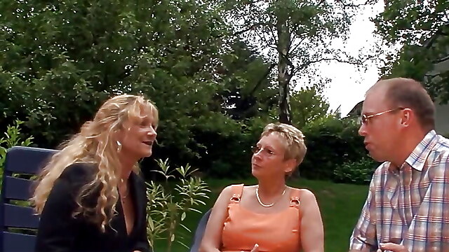 Swinger club handjob, german simone, exchange surprise, husband wife club, german with hubby