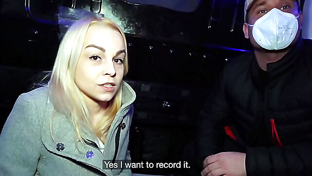 Wife public orgasm, cheat amateur blonde wife, deepthroat while husband watches, orgasm while watch porn, cheating wife mask