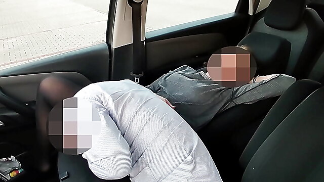 Soaking girl masturbation, way home from school, on her way home, fingering pussy masturbation car, getting caught at school